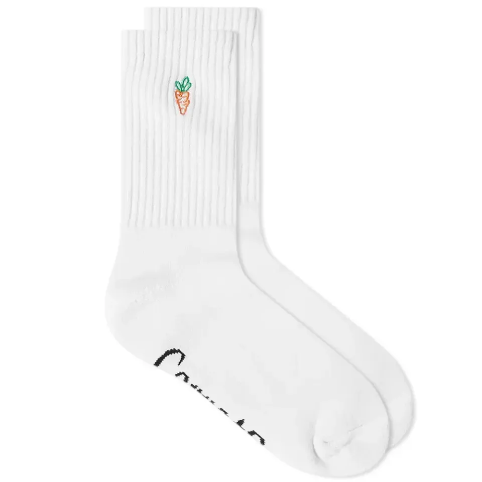 Signature Carrot Crew Sock