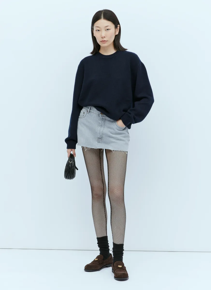 Denim Mini Skirt