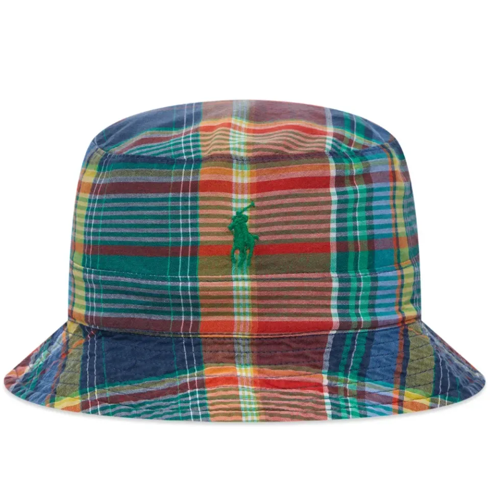 Check Reversible Bucket Hat