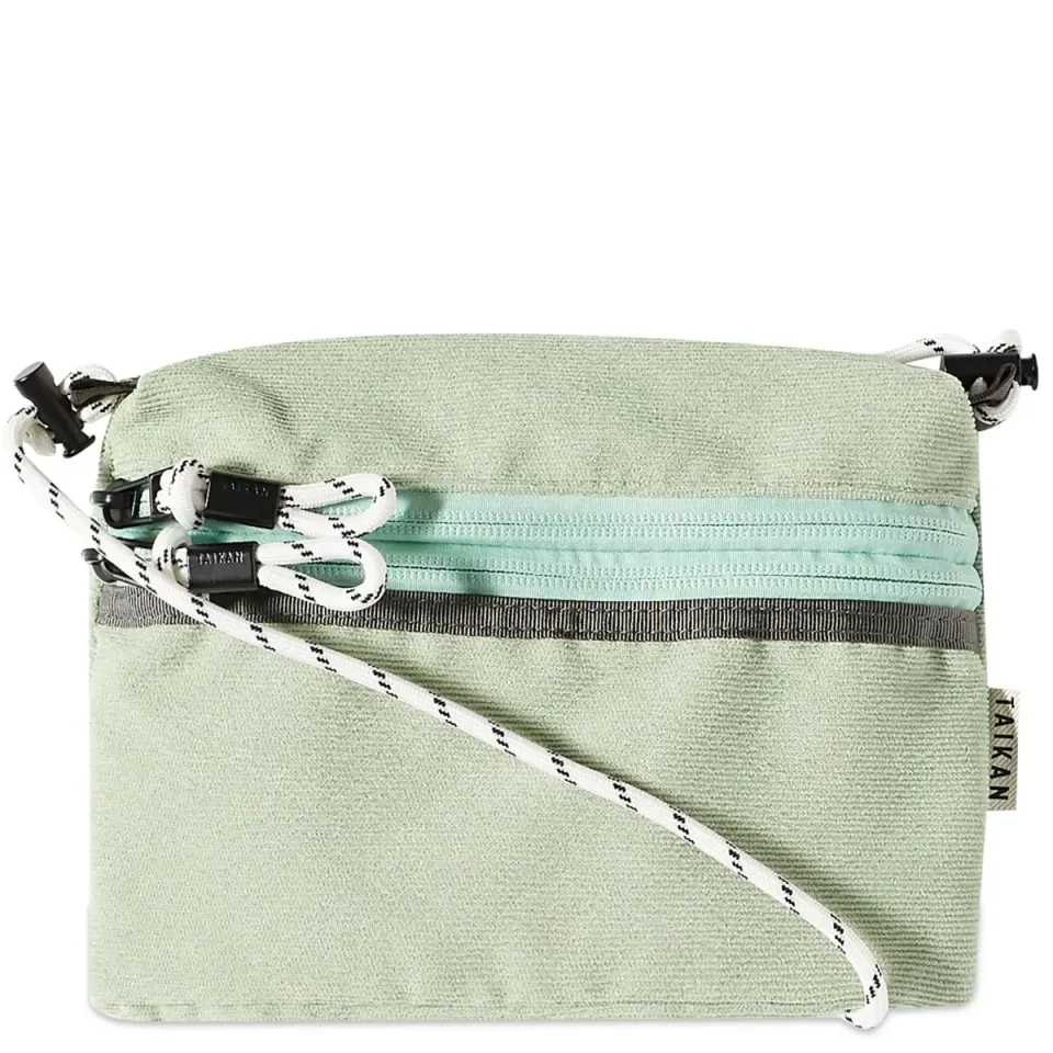 Small Corduroy Sacoche Cross Body Bag