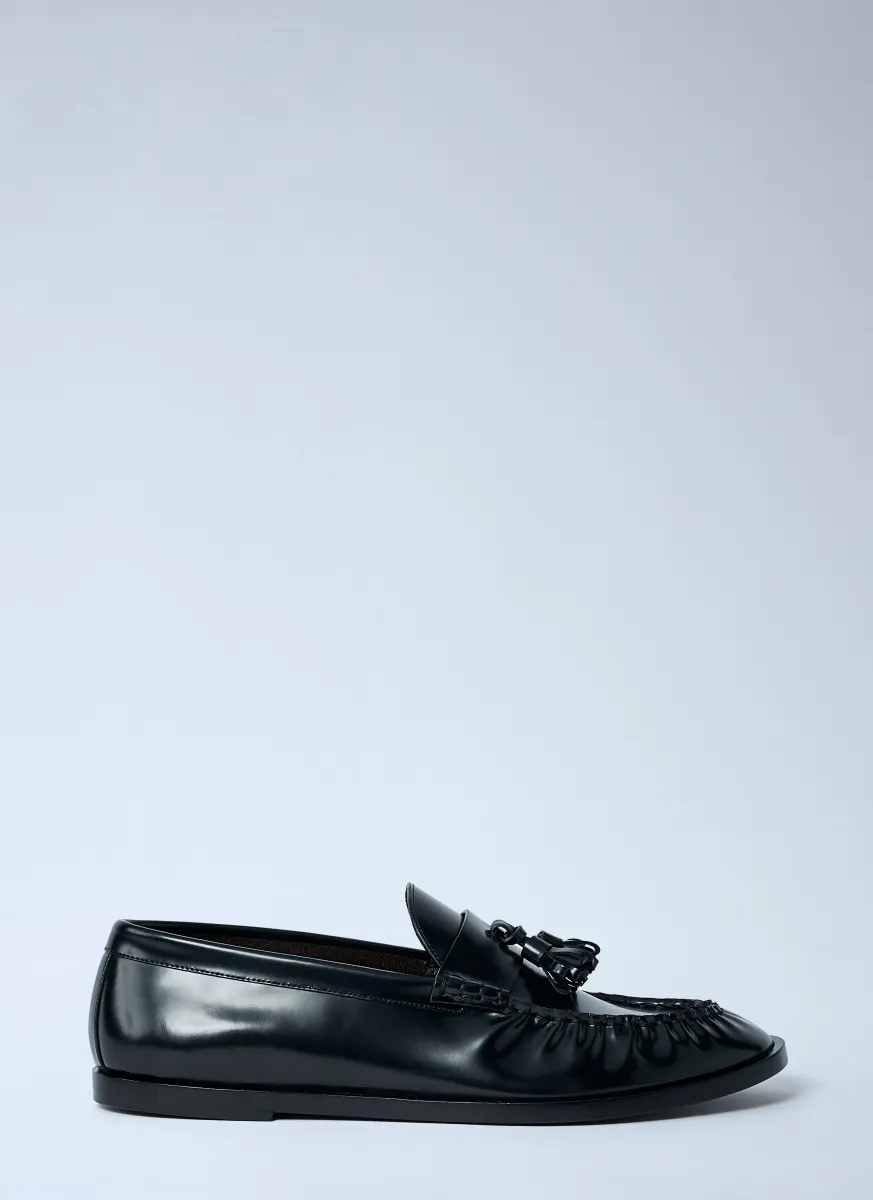 Leather Loafers