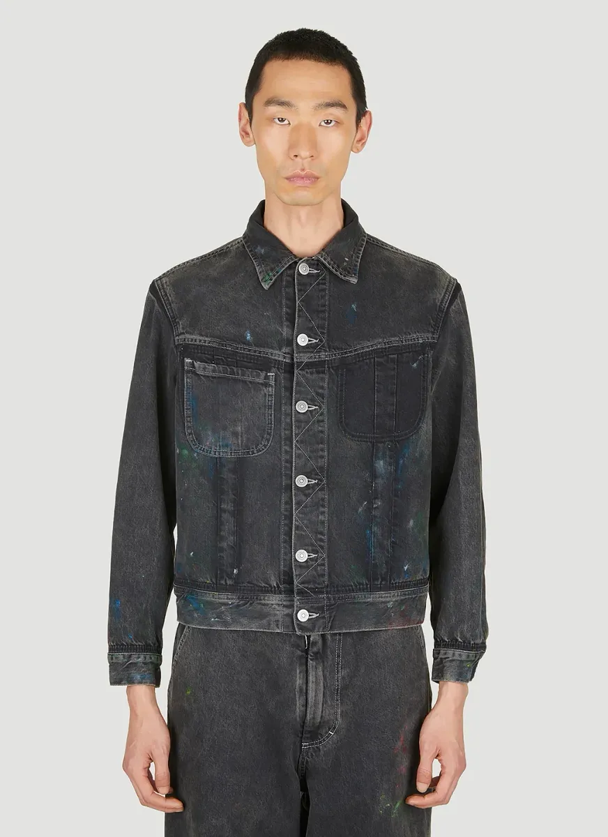 Distressed Denim Jacket