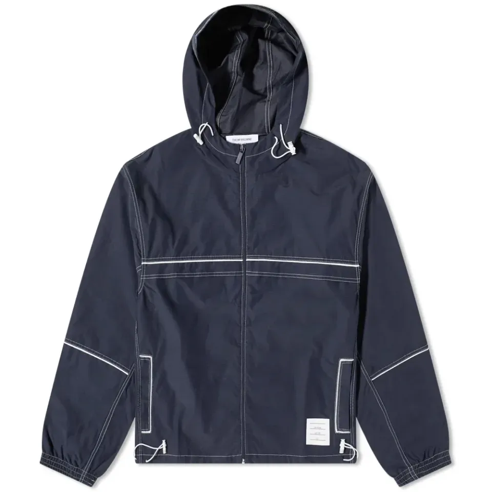 Ripstop Zip Hooded Jacket