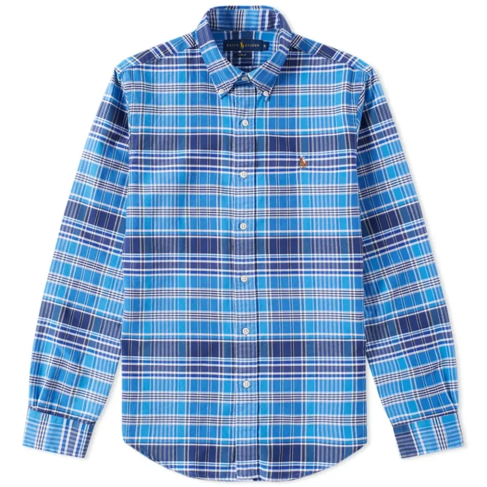 Slim Fit Button Down Oxford Shirt