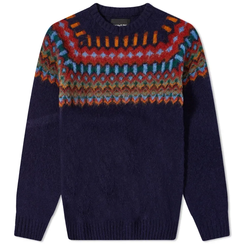 Howlin' New World Science Fair Isle Crew Knit