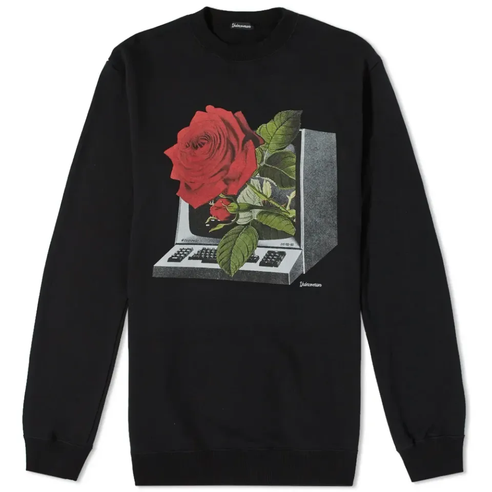 Computer Logo Crew Sweat