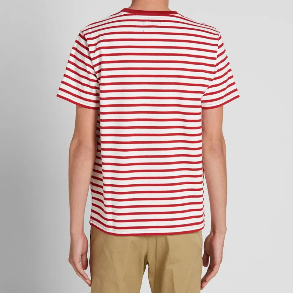 Narrow Stripe Border Tee