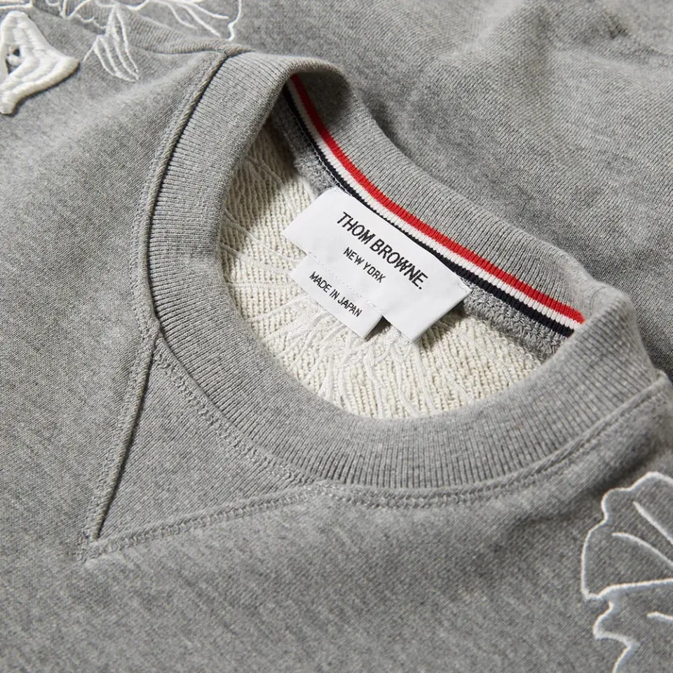 Koi Embroidery Classic Crew Sweat