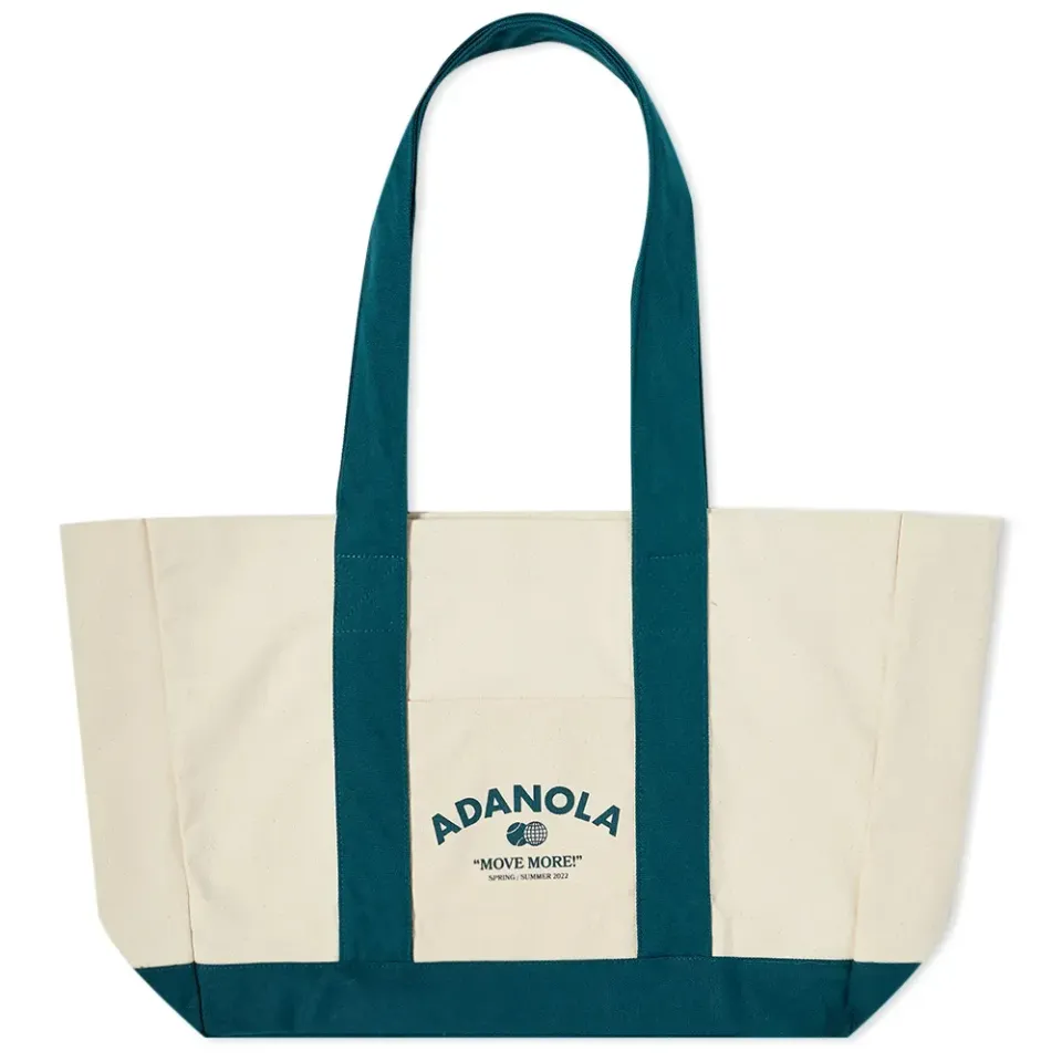 Tennis Collection Contrast Tote Bag