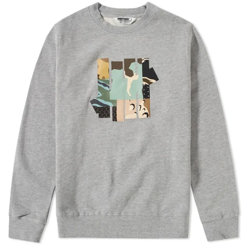 Patchwork Strike Crew Sweat