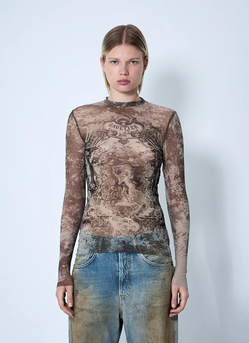Médaillon Mesh Top