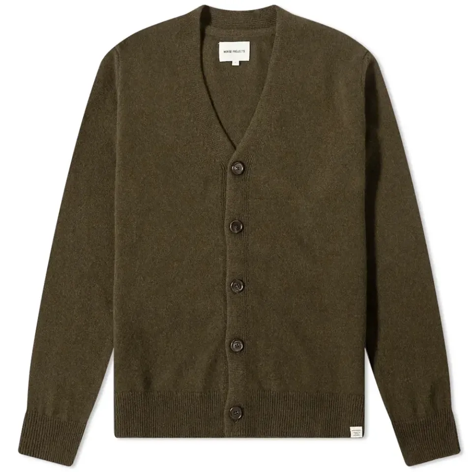 Adam Lambswool Cardigan