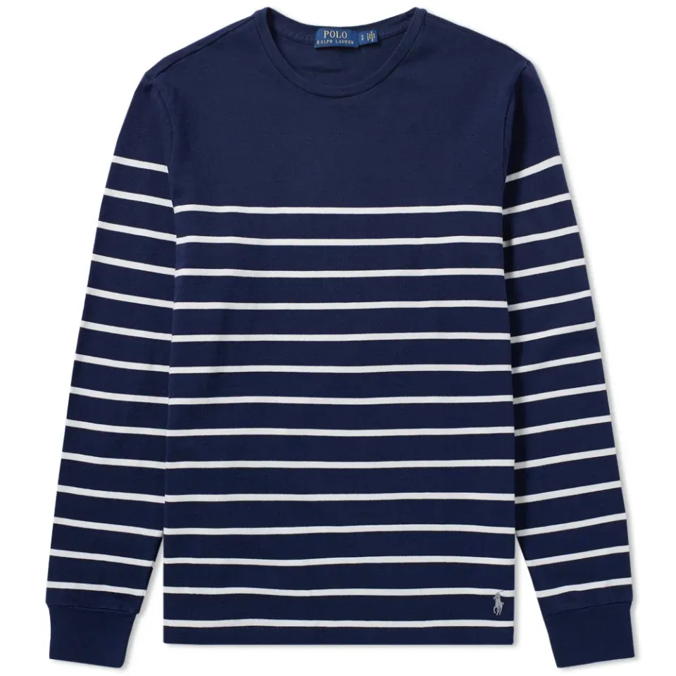 Long Sleeve Custom Fit Breton Tee