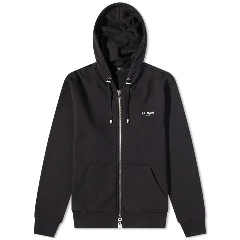 Flock Zipped Hoody