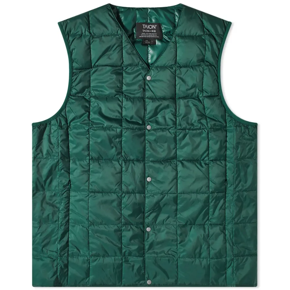 V-Neck Down Vest