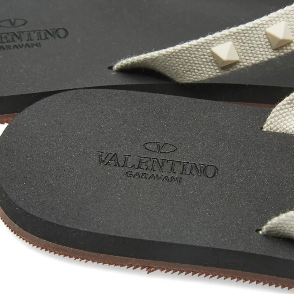 Canvas Thong Flip Flop