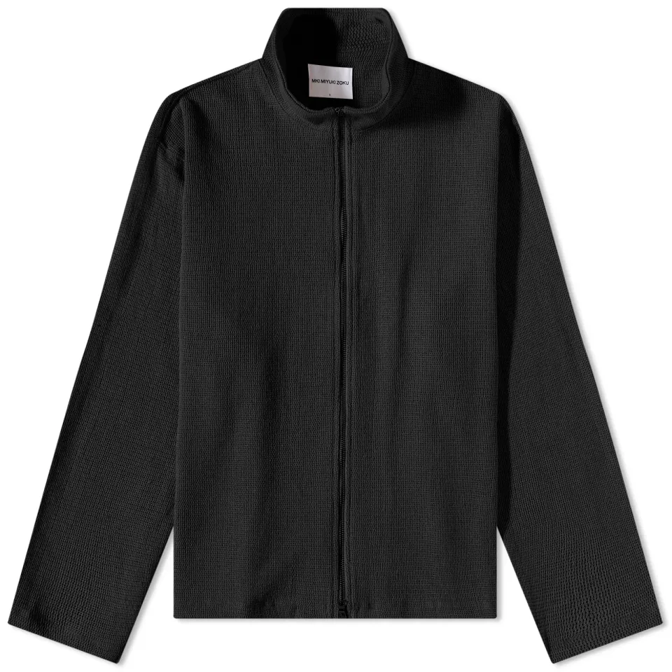 Loose Weave Track Jacket