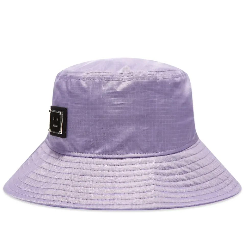 Buko Nylon Plaque Face Bucket Hat