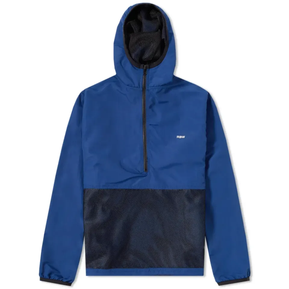 Mesh Pocket Popover Jacket
