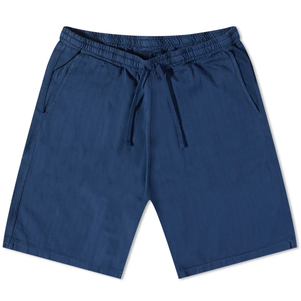Herringbone Cotton Lumber Shorts