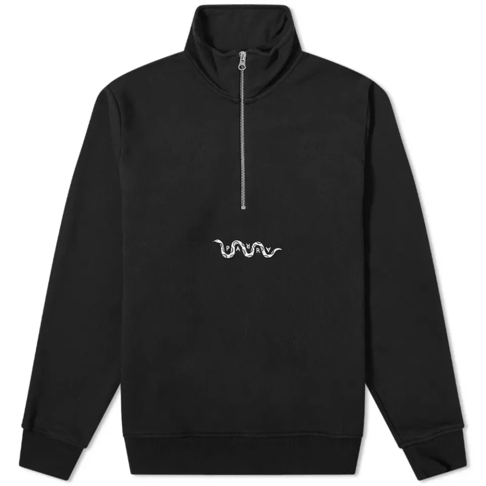 Snaked Zip Sweat