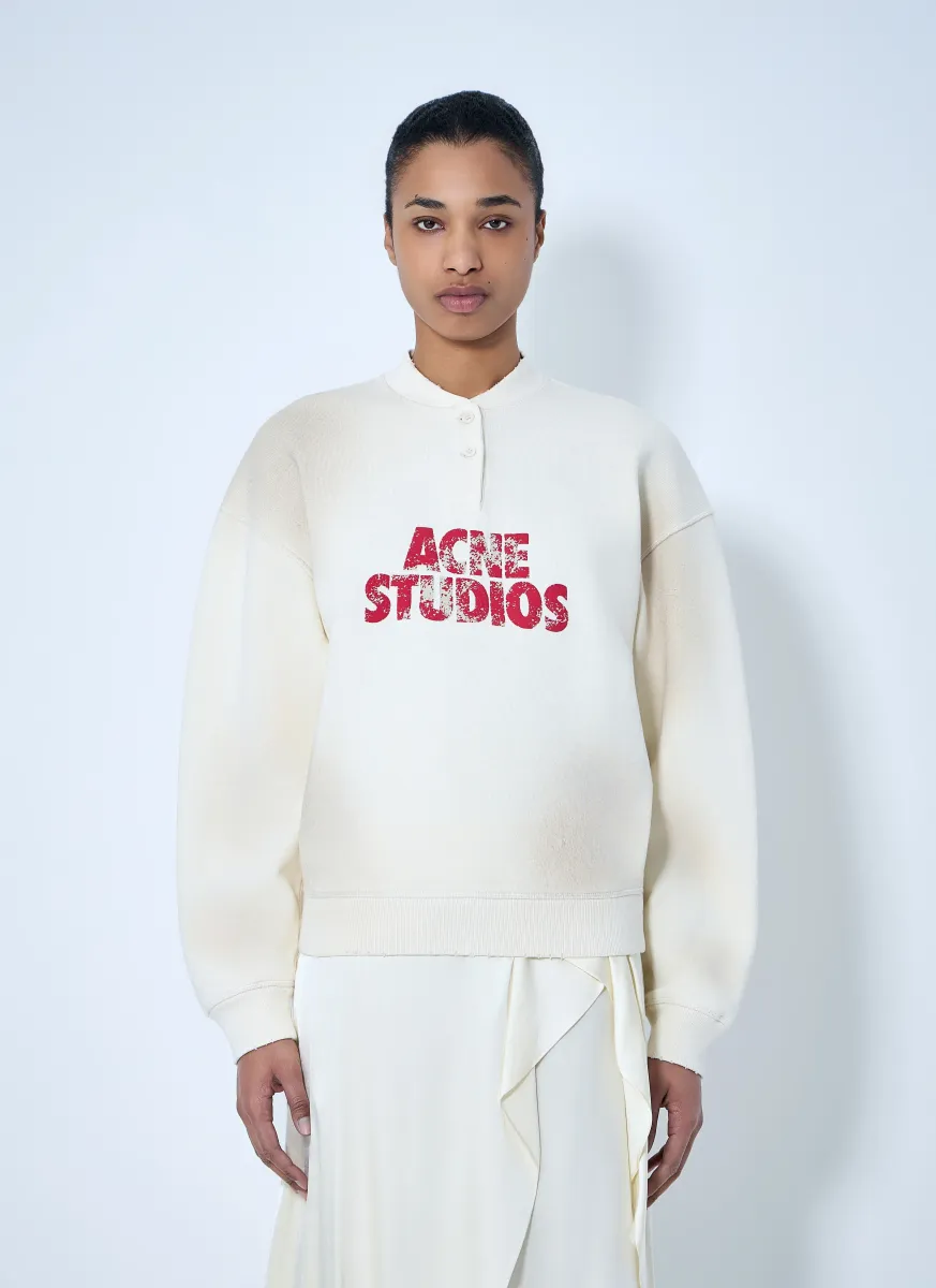 Logo Embroidered Sweatshirt