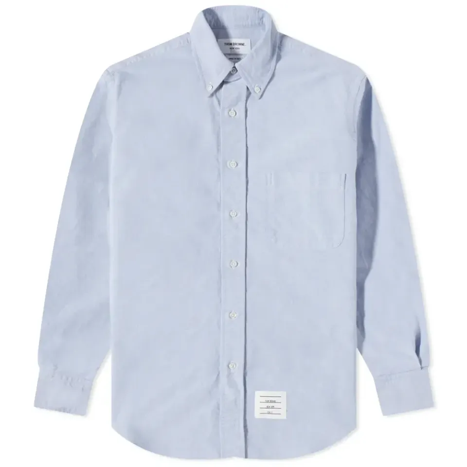 Grosgrain Placket Oxford Shirt
