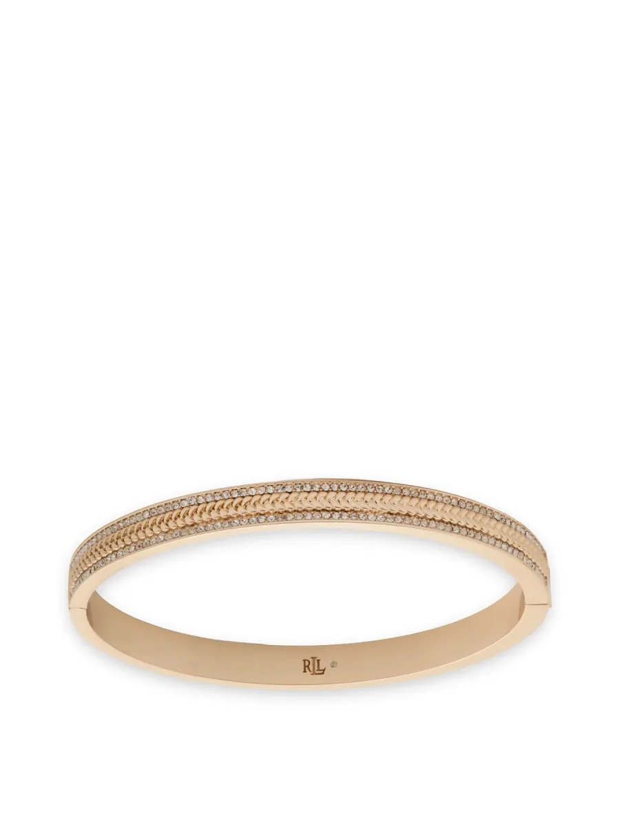Pavé Herringbone Bangle