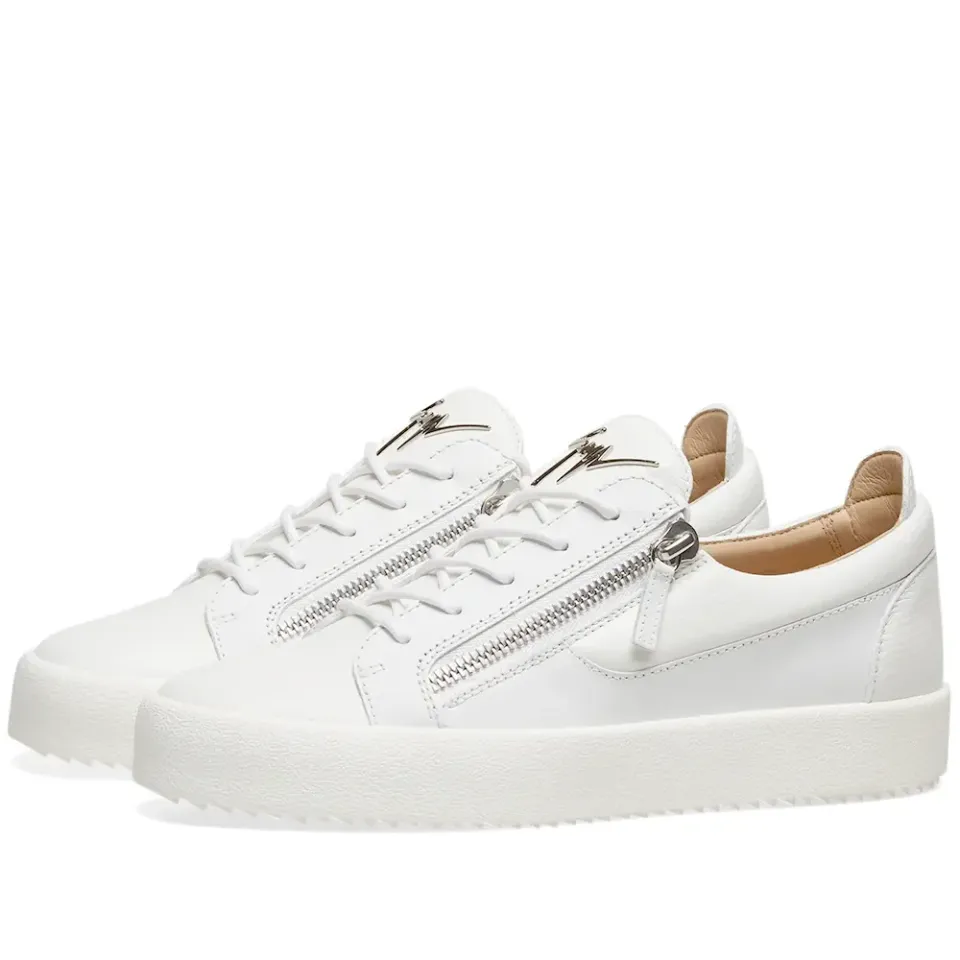 Double Zip Low Sneaker