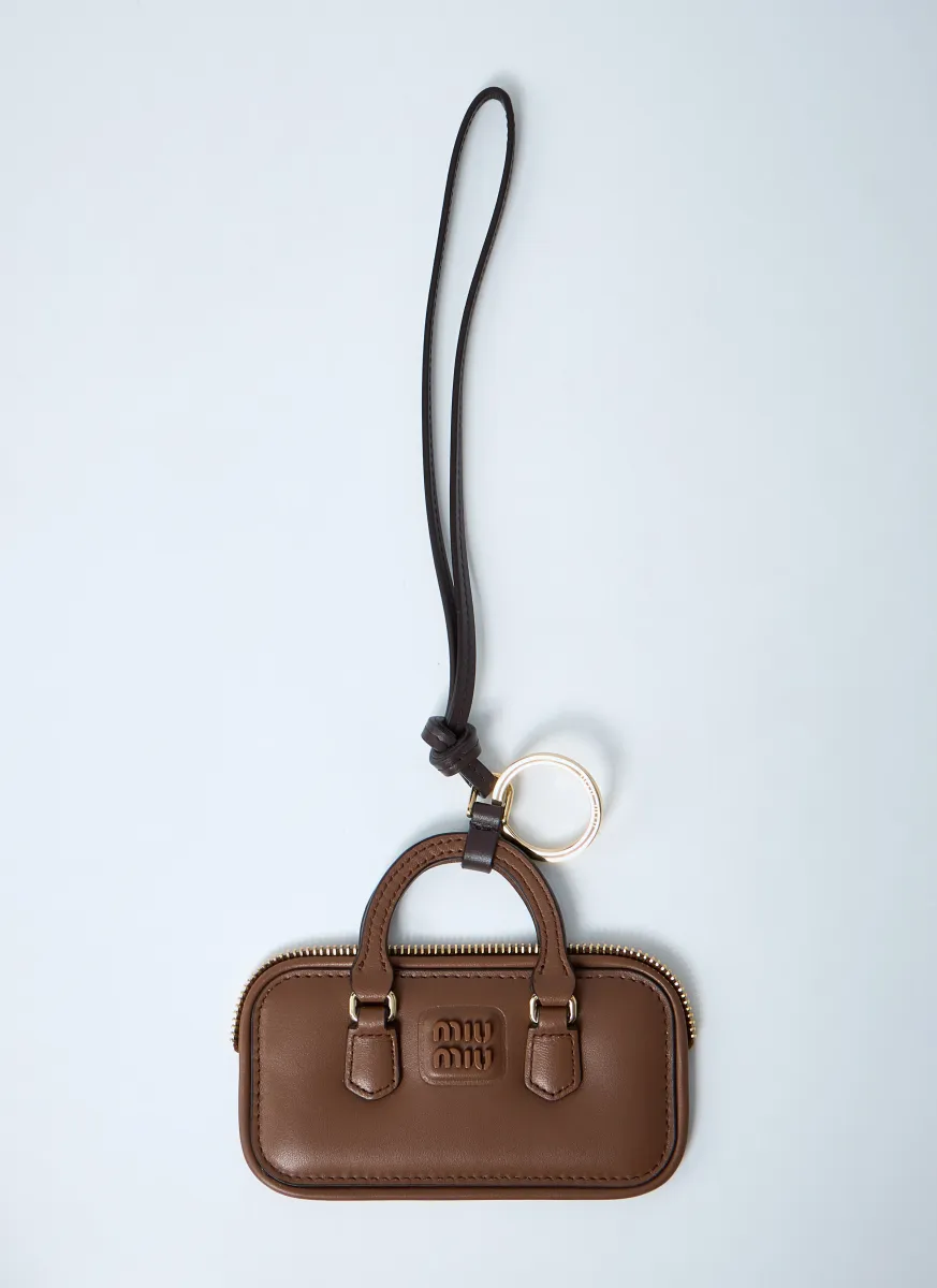 Arcadie Leather Keyring