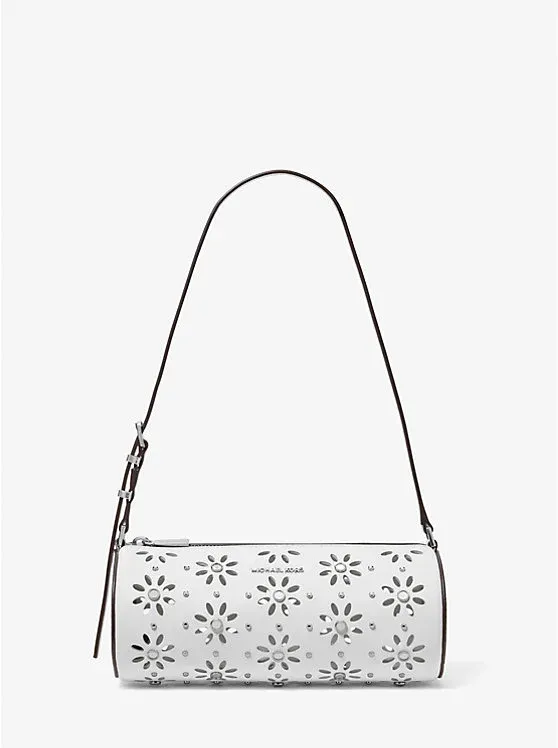 Izzy Small Pebbled Leather Barrel Pochette