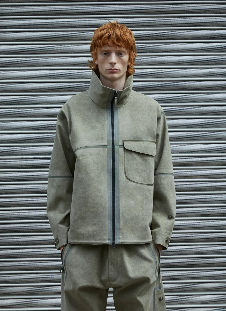 Alcantara Pidgeon Jacket