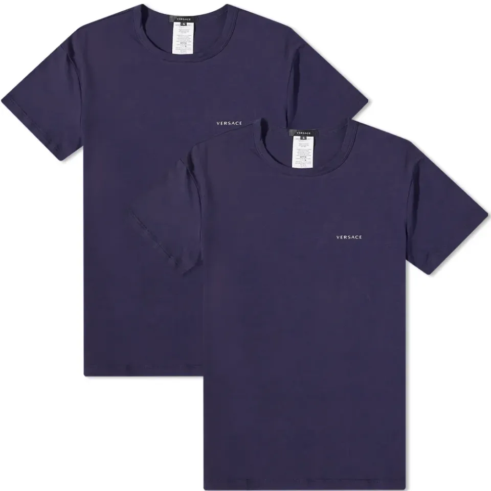 Stretch Cotton Logo T-Shirt - 2 Pack