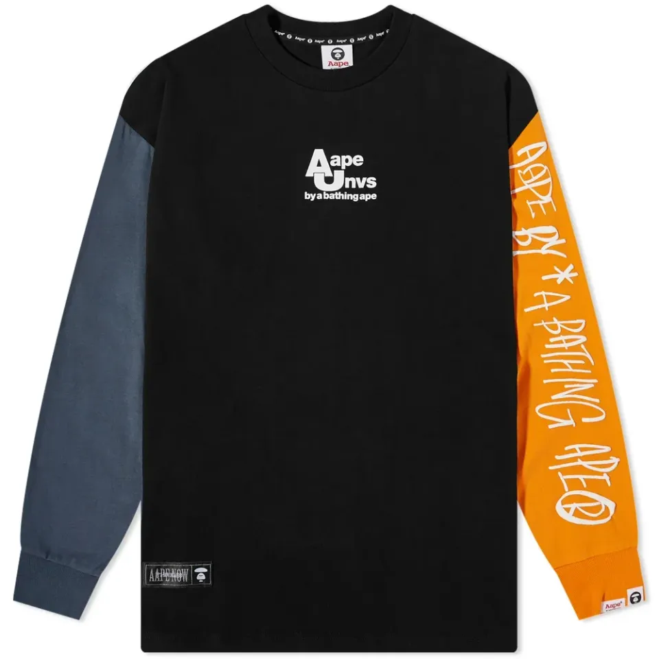 AAPE Long Sleeve Ape Jam T-Shirt