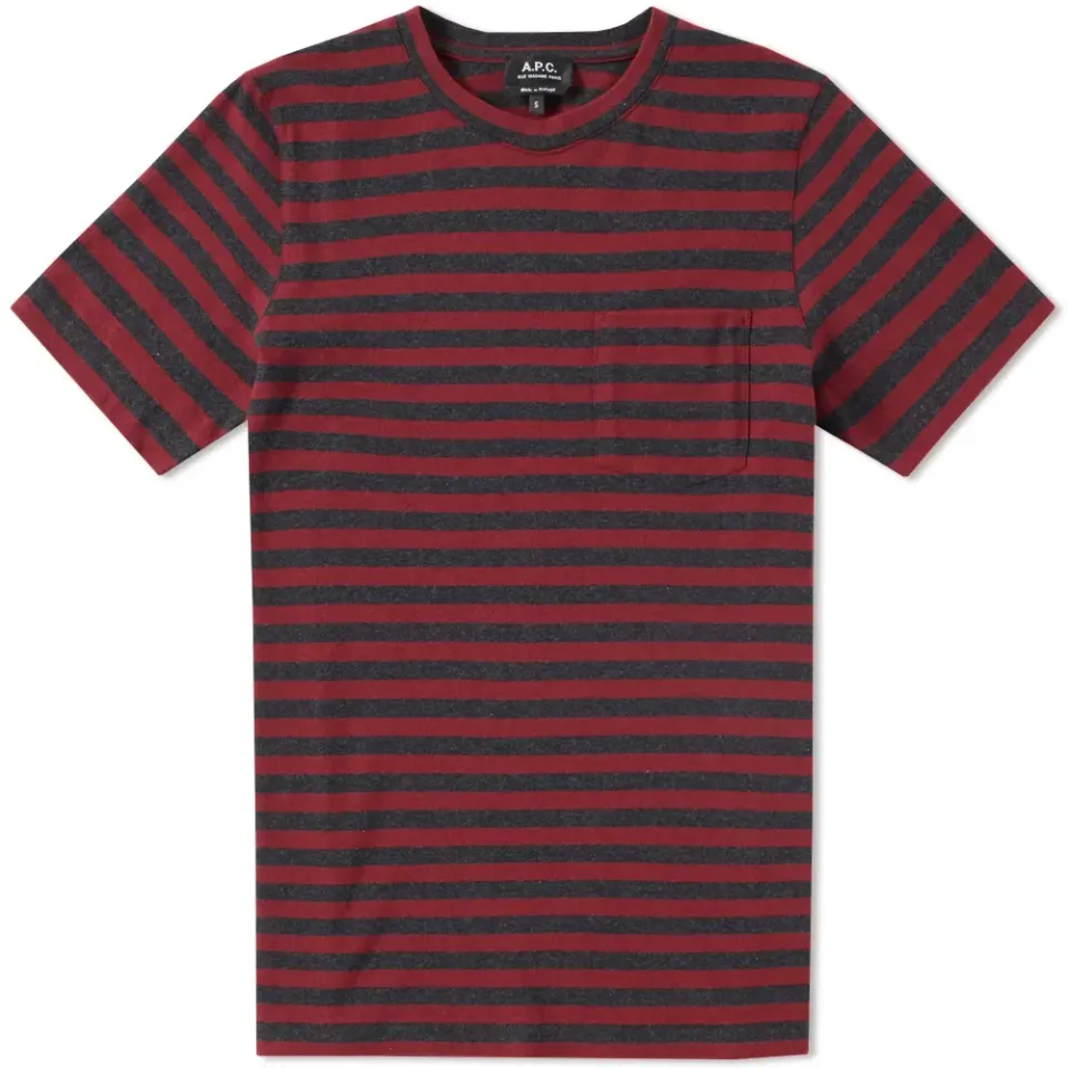 A.P.C. Keanu Stripe Tee