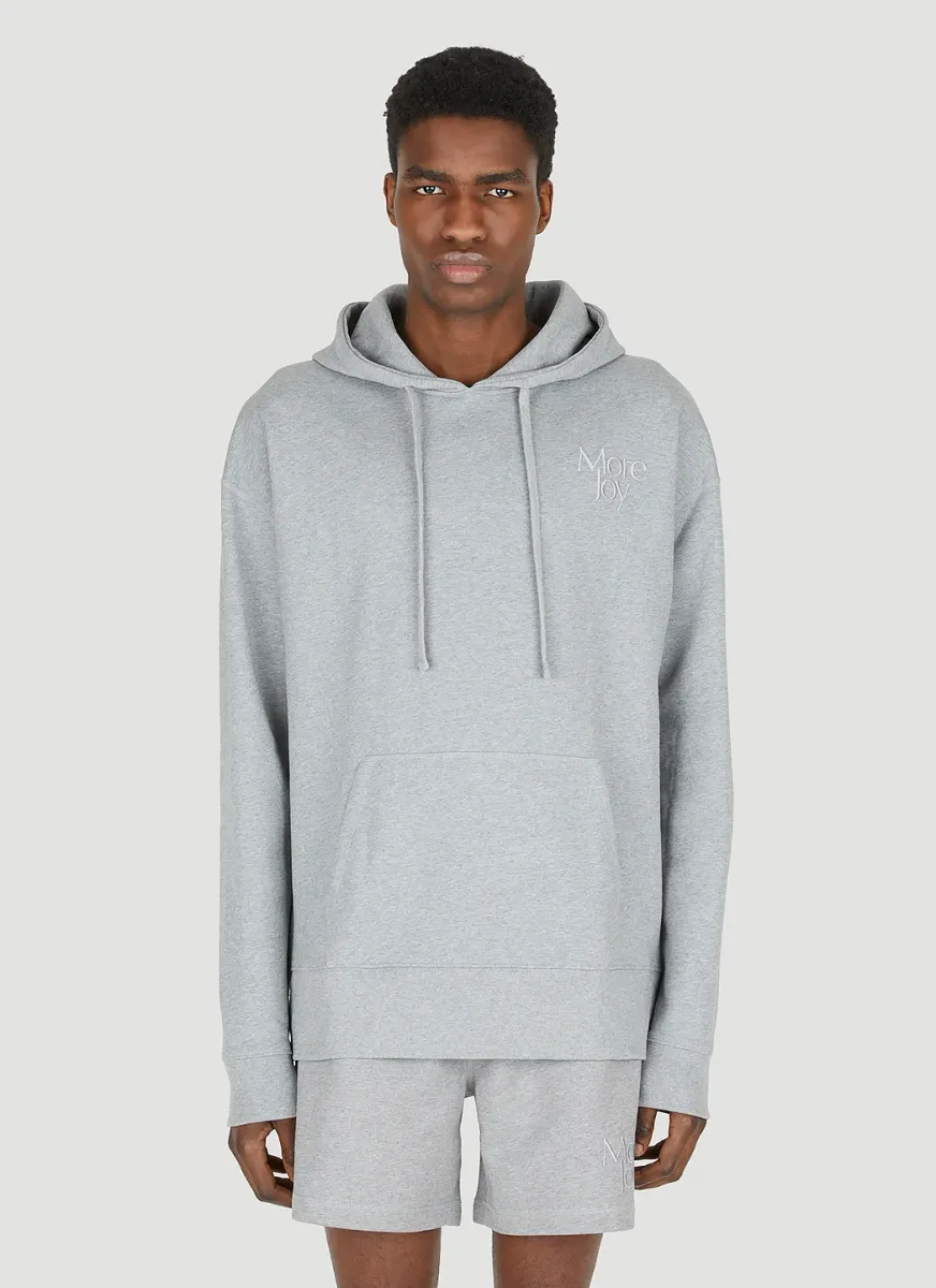 Logo Embroidered Hooded Sweatshirt