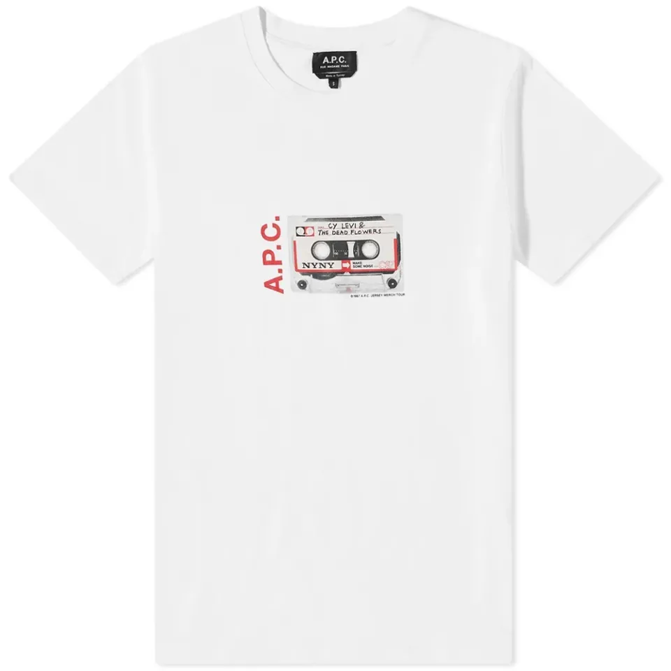 A.P.C. Natael Cassette Print Tee