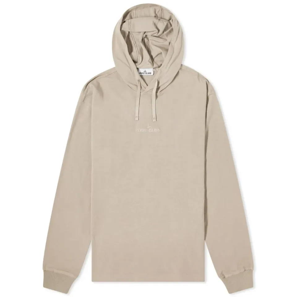 Embroidered Logo Lightweight Hoodie