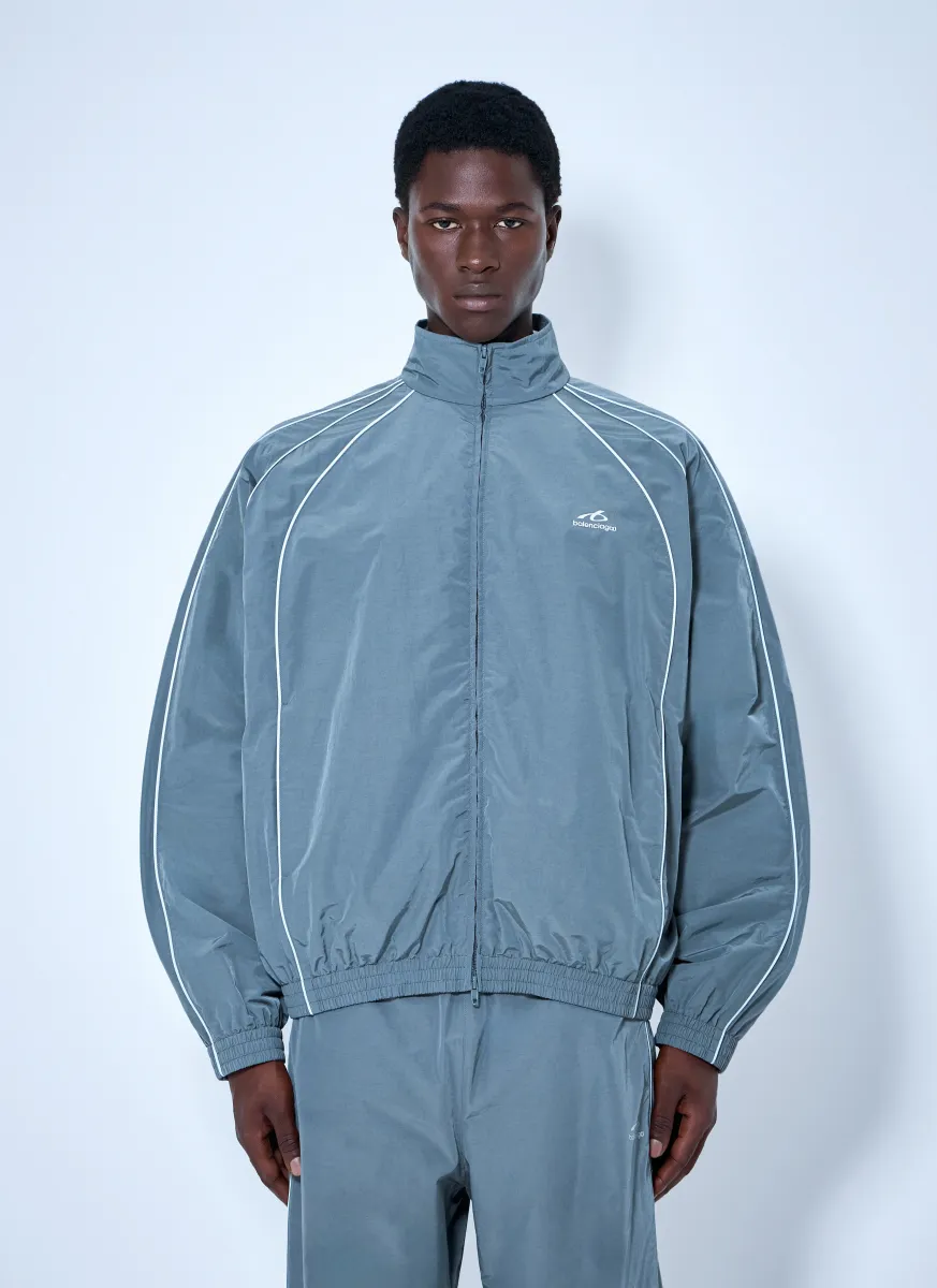 Zip-Front Track Jacket