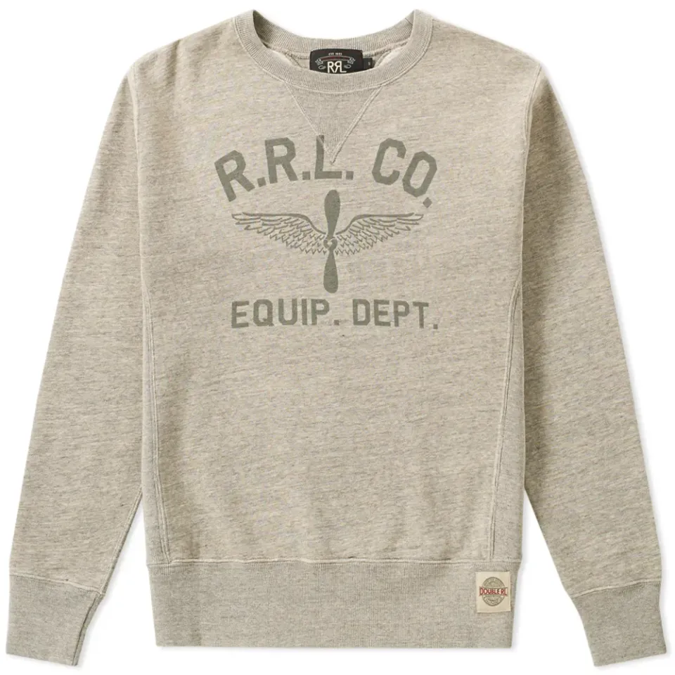 Double V Graphic Crew Sweat