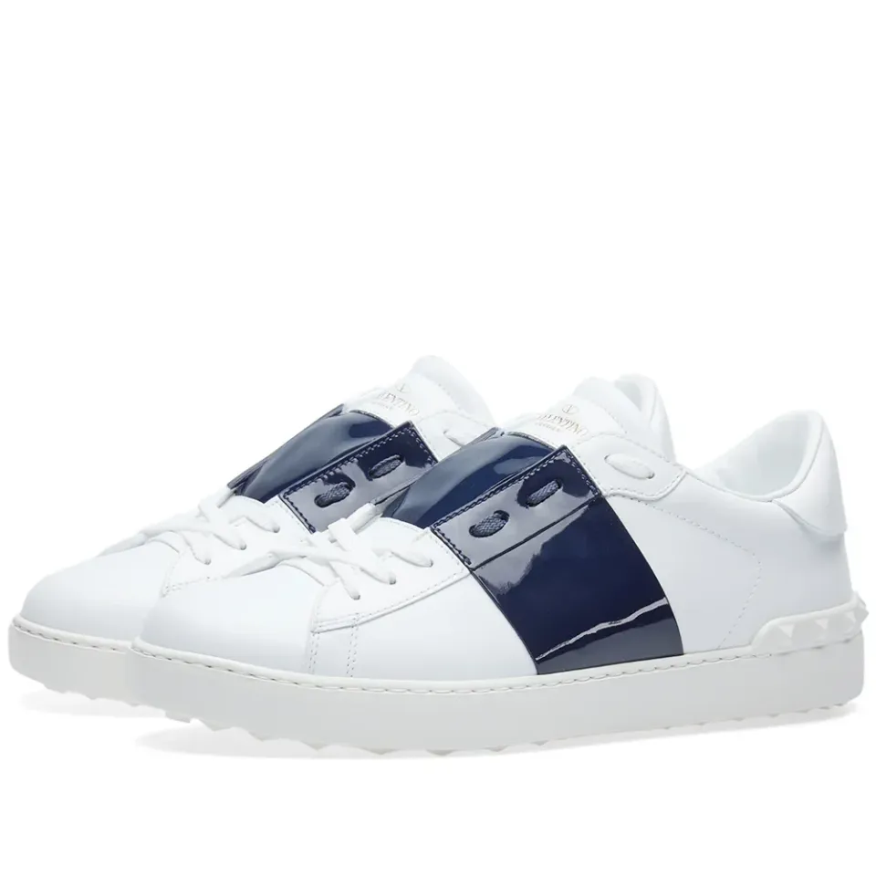 Open Low Top Patent Sneaker