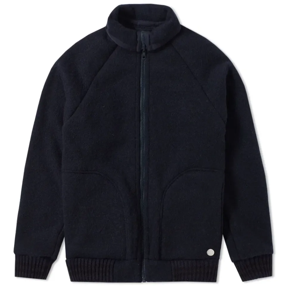 x Peak Performance Wool Zip Fleece Jacket