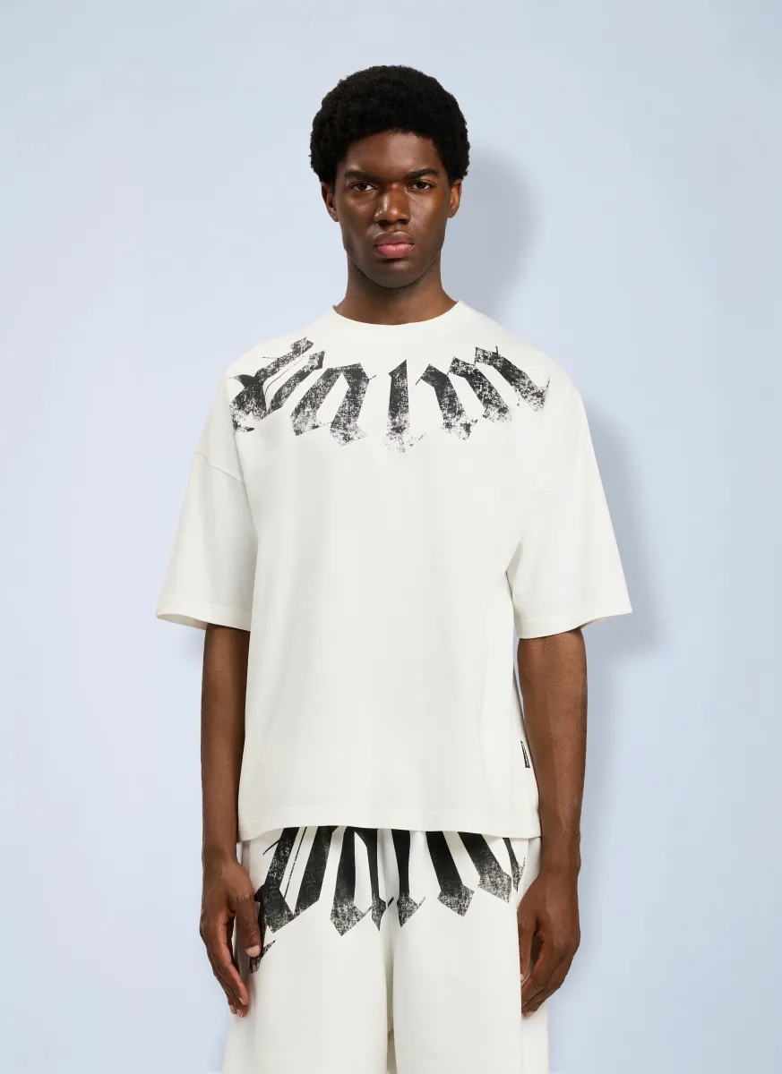 Big Neck Logo Loose T-Shirt