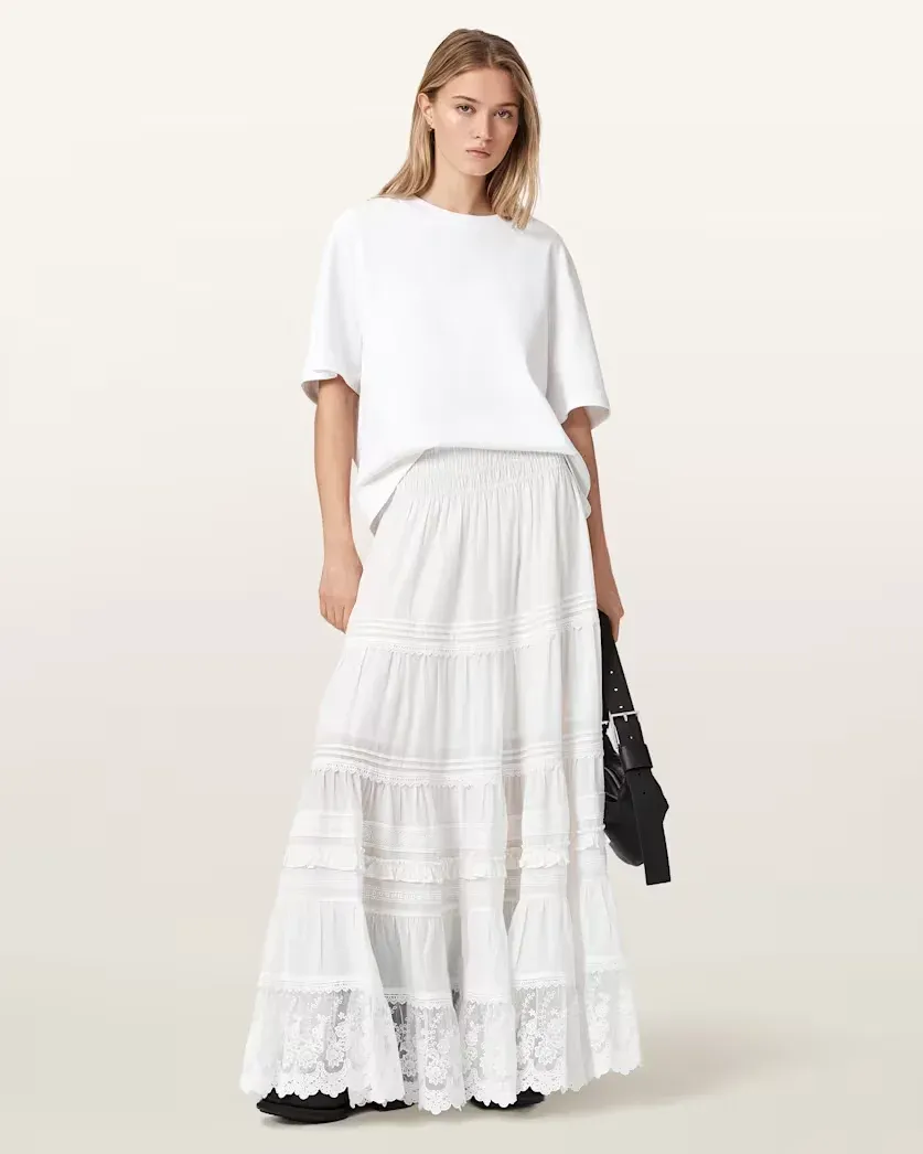 Meadow Tiered Maxi Skirt