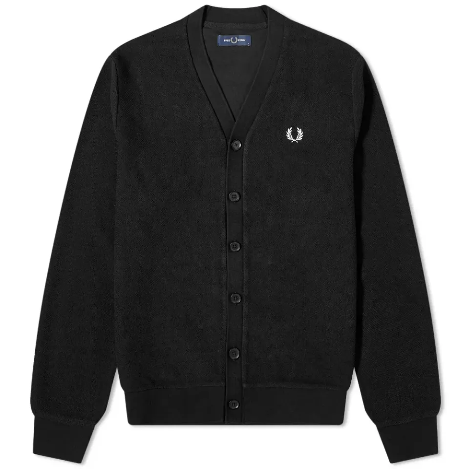 Pique Cardigan
