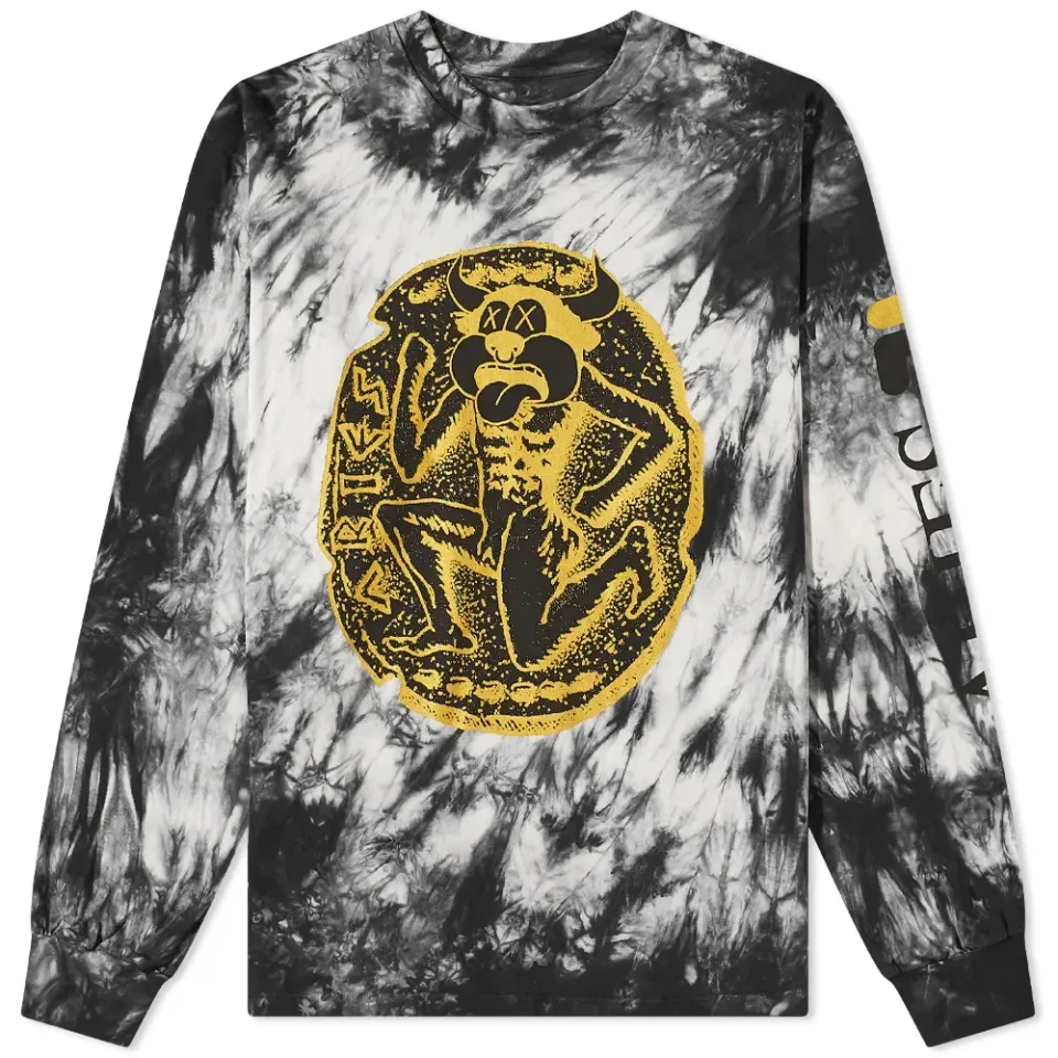 x Fila Long Sleeve Bull Coin Tie Dye T-Shirt
