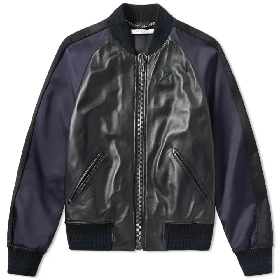 Leather & Silk Souvenir Jacket
