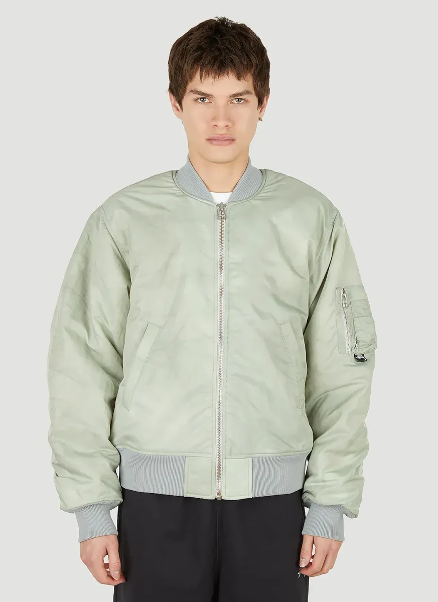 Dyed Bomber Jacket