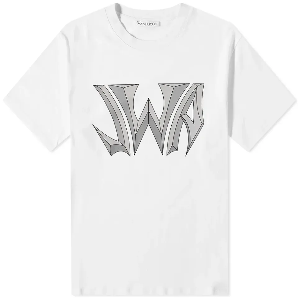 Gothic Logo Oversized T-Shirt