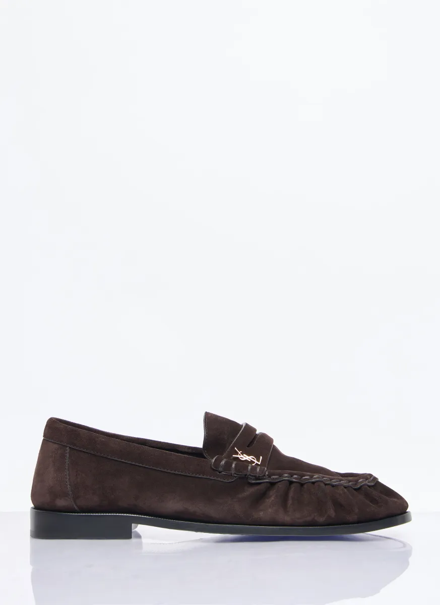 Le Loafer Suede Penny Slippers